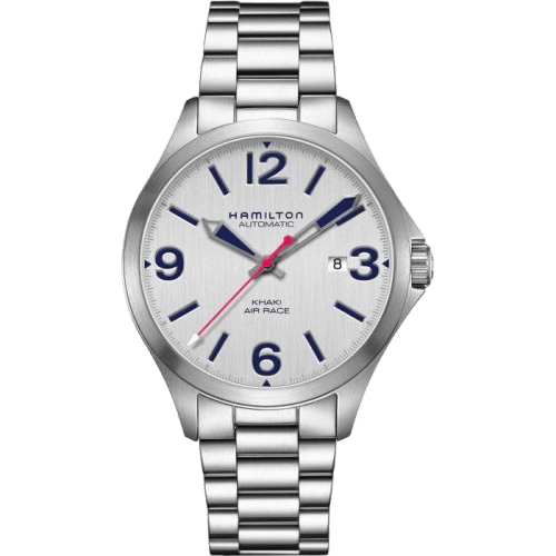 Khaki Aviation Air Race 42 Auto Grey / Bracelet