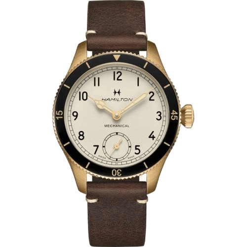 Khaki Aviation Khaki Aviation Pilot Pioneer Mechanical 43 Bronze / White