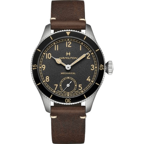 Khaki Pilot Pioneer 43 Stainless Steel / Black