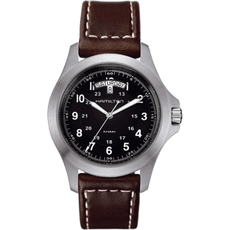 Khaki Field King Quartz Stainless Steel / Black