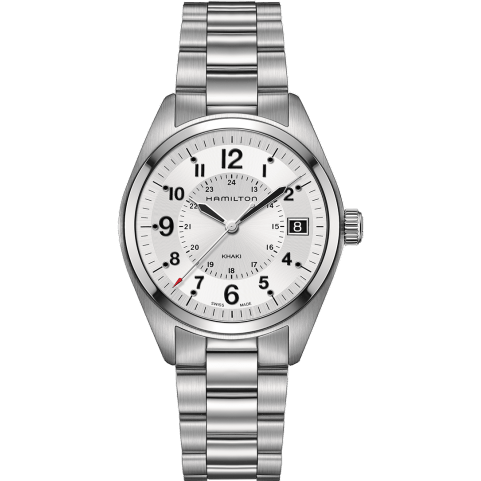 Khaki Field Quartz Steel / Silver / Bracelet