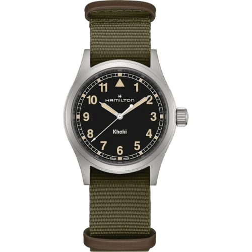 Khaki Field Quartz 38 Stainless Steel / Black