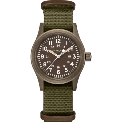 Khaki Field Mechanical 38 PVD / Brown