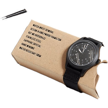 Khaki Field Mechanical 38 N. Hoolywood
