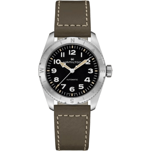Khaki Field Expedition 37 Stainless Steel / Black