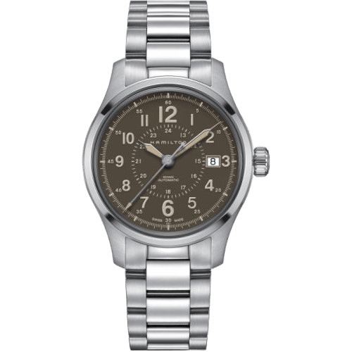 Khaki Field Auto 40 Stainless Steel / Brown / Bracelet