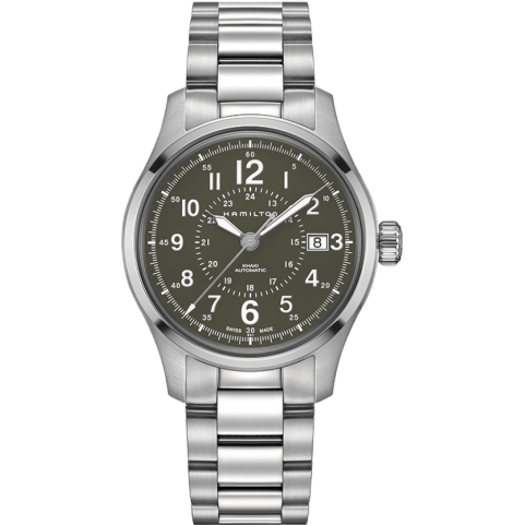 Khaki Field Automatic 40mm Green / Bracelet