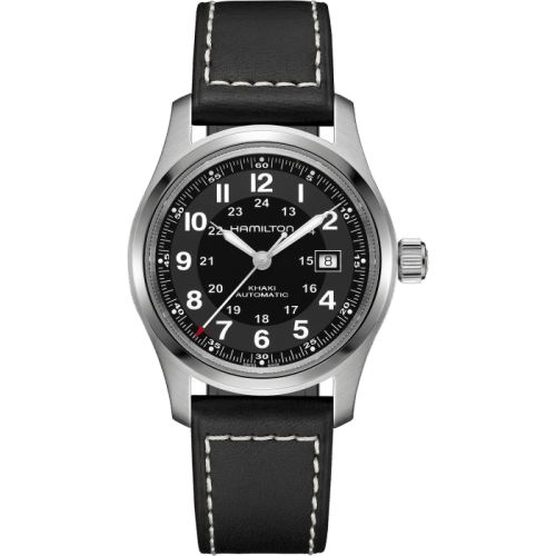 Khaki Field Auto 42 Stainless Steel / Black