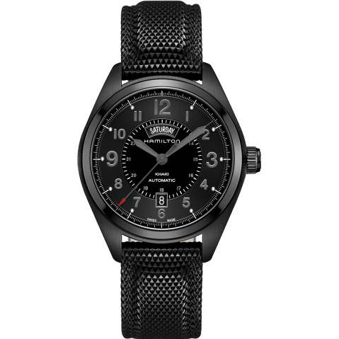 Khaki Field Automatic Day Date PVD / Black