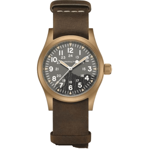 Khaki Field Mechanical 38 Bronze Hong Kong Edition