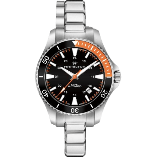 Khaki Navy Scuba Auto Stainless Steel / Black