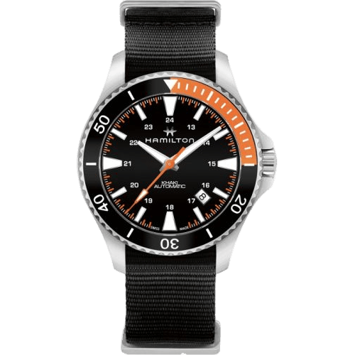 Khaki Navy Scuba Auto Stainless Steel / Black
