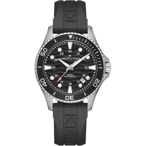 Khaki Navy Scuba Auto 40 Stainless Steel / Black