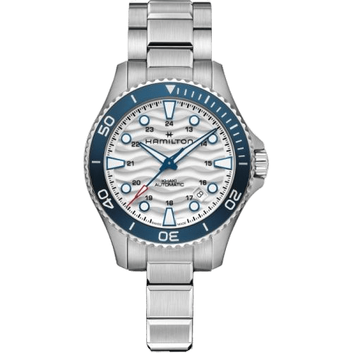 Khaki Navy Scuba Auto 40 Stainless Steel / Silver / Bracelet