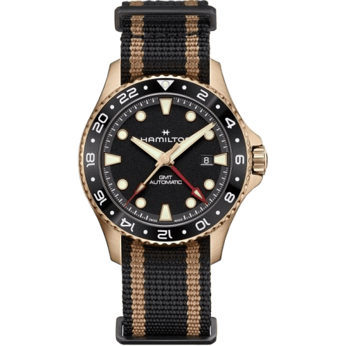 Khaki Navy Scuba Automatic GMT 43 Bronze / Black