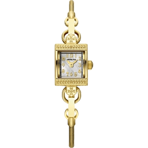 Lady Hamilton Vintage Quartz Yellow Gold / MOP