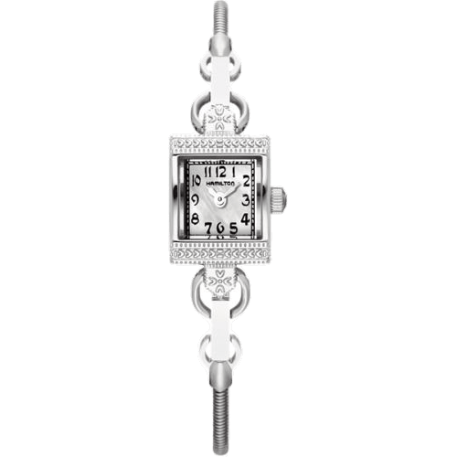 Lady Hamilton Vintage Quartz Stainless Steel / MOP