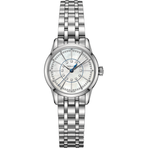 Railroad Lady 28 Quartz Stainless Steel / MOP / Bracelet
