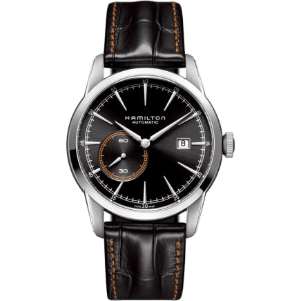 Railroad 42 Small Second Auto Stainless Steel / Black