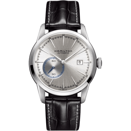 Railroad 42 Small Second Auto Stainless Steel / Silver