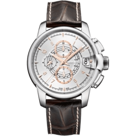Railroad 46 Chrono Stainless Steel / Silver