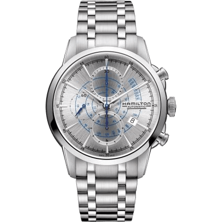 Railroad 44 Chrono Stainless Steel / Silver / Bracelet