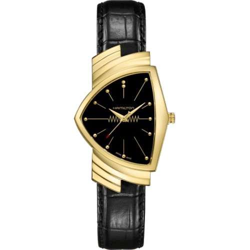 Ventura Gents Yellow Gold / Black