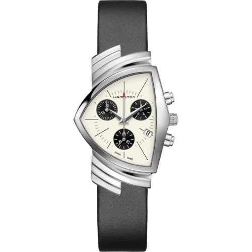 Ventura Chrono Quartz 32.3 Stainless Steel / Panda / Bracelet