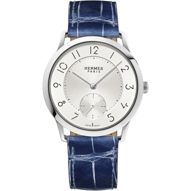 Slim d'Hermès GM Stainless Steel / Silver
