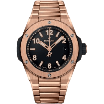 Big Bang Integrated 38 Time Only King Gold / Black