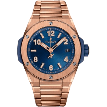 Big Bang Integrated 38 Time Only King Gold / Blue