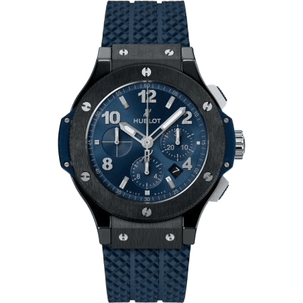 Big Bang Original 44 Ceramic / Blue / Rubber