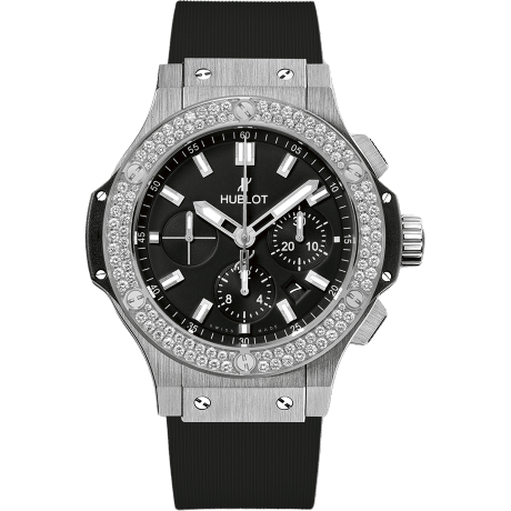 Big Bang 45 Stainless Steel / Diamond / Black