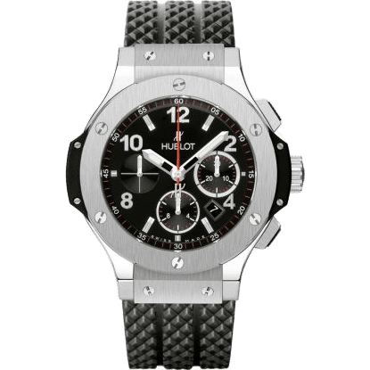 Big Bang Original 44 Stainless Steel / Black / Rubber