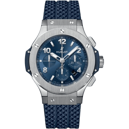 Big Bang Original 44 Stainless Steel / Blue / Rubber