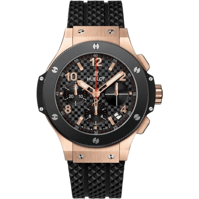 Big Bang Original 41 Red Gold - Ceramic / Black / Rubber
