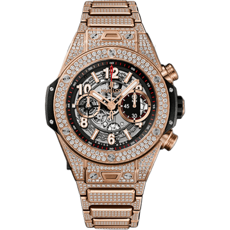 Big Bang Unico 45 King Gold / Pavé / Bracelet