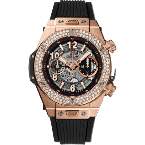 Big Bang Unico 45 King Gold / Diamonds / Black