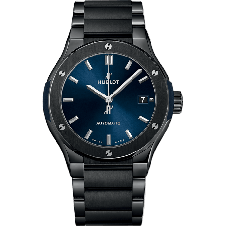 Classic Fusion 45 Ceramic / Blue / Bracelet