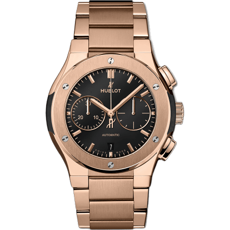 Classic Fusion 42 Chronograph King Gold / Black / Bracelet