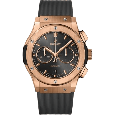 Classic Fusion 42 Chronograph King Gold / Racing Grey / Rubber