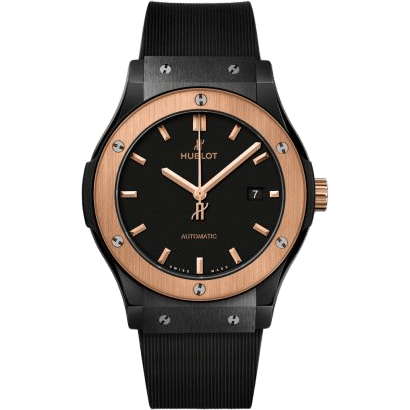Classic Fusion 42 Ceramic - King Gold / Black / Rubber