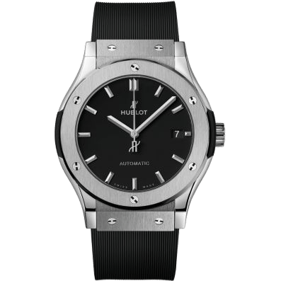 Classic Fusion 42 Titanium / Black / Rubber