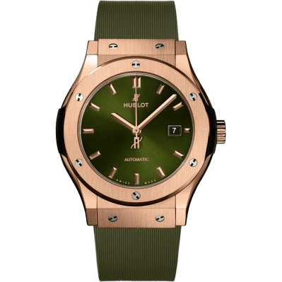 Classic Fusion 42 King Gold / Green / Alligator
