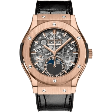 Classic Fusion Aerofusion Moonphase King Gold / Alligator