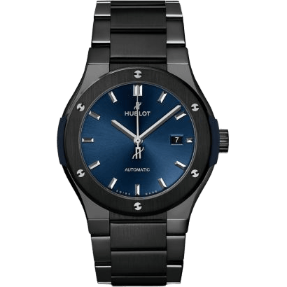 Classic Fusion 42 Ceramic / Blue / Bracelet