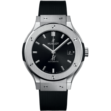 Classic Fusion 38 Titanium / Black / Rubber