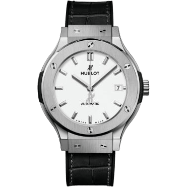 Classic Fusion 38 Titanium / Opaline / Alligator