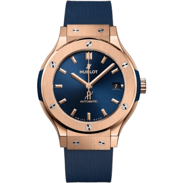 Classic Fusion 38 King Gold / Blue / Alligator