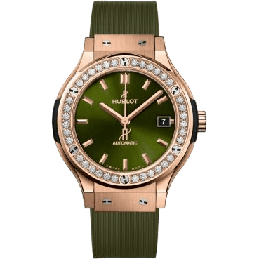 Classic Fusion 38 King Gold - Diamond / Green / Rubber